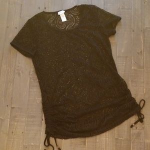 Black Swimsuit Cover Up